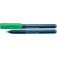 Schneider, Permanent marker SCHNEIDER Maxx 240, varf rotund 1-2mm - verde - autograf.ro