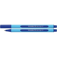 Pixuri, Pix SCHNEIDER Slider Edge M, rubber grip, varf mediu - scriere albastra - autograf.ro