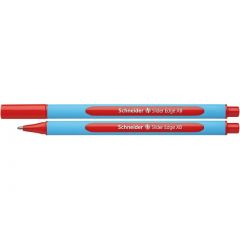 Pixuri, Pix SCHNEIDER Slider Edge XB, rubber grip, varf 1.4mm - scriere rosie - autograf.ro