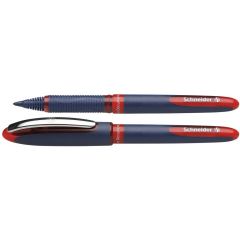 Instrumente scolare, Roller cu cerneala SCHNEIDER One Business, ball point 0.6mm - scriere rosie - autograf.ro
