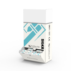Radiere si corectoare Silka, Display radiere pt creion, 44x22x13.5mm, 240buc/display, SILKA Text Mate - albe - autograf.ro