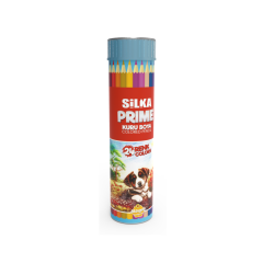 Creioane cerate Silka, Creioane colorate, 24 culori/tub metalic, SILKA Prime - autograf.ro