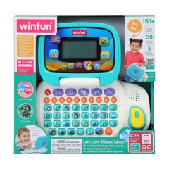 Jucarii WINFUN Carioca, WINFUN LAPTOP SA INVATAM BILINGV - autograf.ro