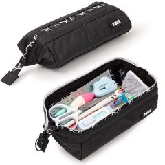 Zip..it, Penar cu fermoar ZIPIT Lenny - Black - autograf.ro