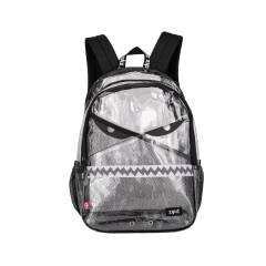 Ghiozdane Nikidom Roller Bestlife Trunki SCHNEIDERS Caterpillar Zip..it, Rucsac ZIPIT Razor cu 2 compartimente + 1 compartiment  cu incuietoare - Transparent - autograf.ro