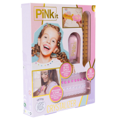 Art & Craft Nikidom Scrikss Standardgraph Nice, Set creativ cu aplicator multifunctional de cristale si pietre decorative - Pink It Crystalizer - autograf.ro