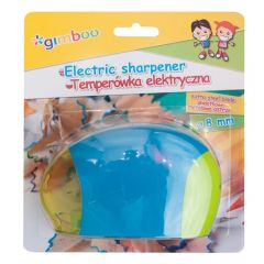 Ascuţitori, Ascutitoare electrica cu autostart/stop GIMBOO - transparent/galben - autograf.ro