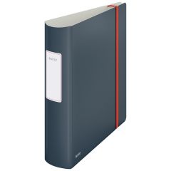 Bibliorafturi Donau Leitz, Biblioraft LEITZ 180° Active Cosy, polyfoam, A4, 82 mm, gri antracit - autograf.ro