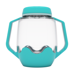 Jucarii Nice Glo Pals, Borcan pentru joaca senzoriala, albastru - autograf.ro