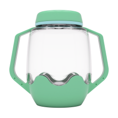 Jucarii Nice Glo Pals, Borcan pentru joaca senzoriala, verde - autograf.ro