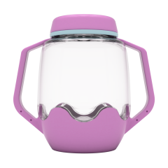 Jucarii Nice Glo Pals, Borcan pentru joaca senzoriala, mov - autograf.ro