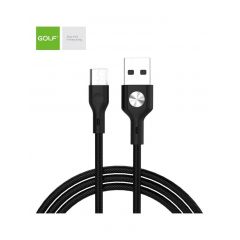 Accesorii IT&C Data flash TED Electric, Cablu USB la micro USB Golf CD Leather 3A NEGRU GC-60m A0112759 - autograf.ro