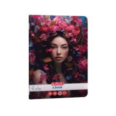 Caiet dictando, Caiet A5 48 file dictando, motiv Beauty - autograf.ro