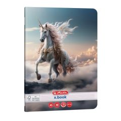 Caiet dictando, Caiet A5 48 file dictando, motiv Unicorn - autograf.ro