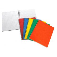 Caiete cu spirala, Caiet cu spirala, A4, 60 file - 80g/mp, coperti carton cretat, AURORA - matematica - autograf.ro