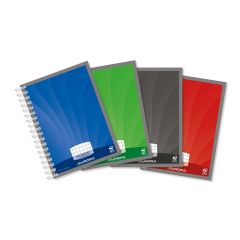 Rechizite scolare smart Aurora, Caiet cu spirala, A6, 50 file - 90g/mp, coperti carton lucios, AURORA Mano - matematica - autograf.ro