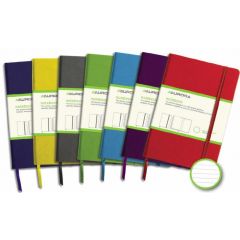 Raspundel Istetel, Caiet cu elastic, coperti rigide,  95 x 145mm, 96 file-80g/mp, hartie cream, AURORA - dictando - autograf.ro