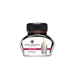 Diplomat, Calimara cu cerneala Diplomat Octopus, 30 ml - visiniu - autograf.ro