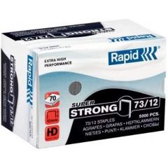Creativitate la birou Optima Rapid, Capse Rapid Super Strong, 73/12, 40-70 coli, 5000 buc/cutie - autograf.ro