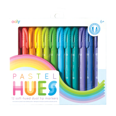 Ooly, Carioci duble pastelate - Set de 12 - autograf.ro