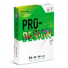 Hartie copiator A3, A5 si color Pro-design, Carton A4, satinat, Pro-Design, clasa A++, 250 gr./mp, 250 coli/top - alb - autograf.ro