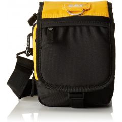 Caterpillar, Geanta tableta CATERPILLAR Millennial Classic - Ronald, material 600D HD polyester - negru cu galben - autograf.ro