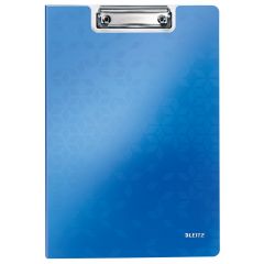 Clipboard-uri Donau Alco Leitz, Clipboard LEITZ WOW, dublu, polyfoam, A4, 100 coli, albastru - autograf.ro