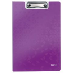 Clipboard-uri Donau Alco Leitz, Clipboard LEITZ WOW, dublu, polyfoam, A4, 100 coli, mov - autograf.ro