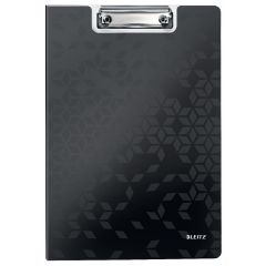 Clipboard-uri Donau Alco Leitz, Clipboard LEITZ WOW, dublu, polyfoam, A4, 100 coli, negru - autograf.ro