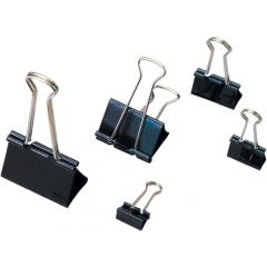 Ace, cleme, stegulete, pioneze DELI Iternet, Clip hartie 32mm, 12buc/cutie, ITERNET - negru - autograf.ro