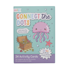 Jocuri copii MELII Ooly, Colectie 24 de carduri cu jocuri si activitati - Uneste punctele - autograf.ro