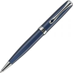 Pixuri de lux Lamy Diplomat, Pix easyflow Diplomat Excellence A2 - Midnight Blue Chrome - autograf.ro