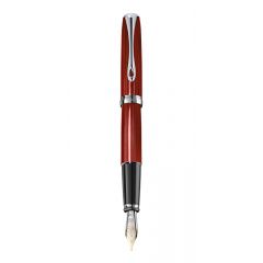 Diplomat, Stilou Diplomat Excellence A2, cu penita M, aurita 14kt. - Sky-Line Red - autograf.ro