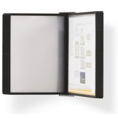 Suporti si aviziere, Display perete (suport pentru 20 buzunare A4), PROBECO-EasyMount - antracit - autograf.ro