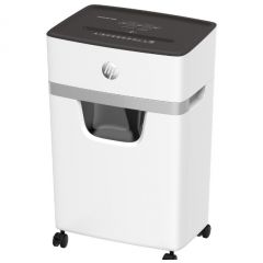 Tehnica de birou, Distrugator de documente HP OneShred 10MC - 10 coli, micro cut (2 x 15mm), nivel securitate 5 - autograf.ro