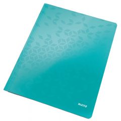 Raspundel Istetel, Dosar cu sina LEITZ WOW, carton laminat, A4, 250 coli, turcoaz - autograf.ro