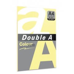 Raspundel Istetel, Hartie color pentru copiator  A4,  80g/mp,  25coli/top, Double A - pastel butter - autograf.ro