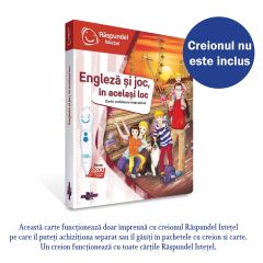 Raspundel Istetel, Raspundel Istetel, carte Engleza si joc, in acelasi loc - autograf.ro