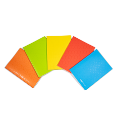 Caiete, Caiet A5, 48 file, 80gsm, coperta carton 300gsm, design geometrics - dictando - autograf.ro