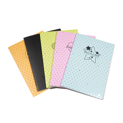 Caiete, Caiet A5, 48 file, 80gsm, coperta carton 300gsm, design dots - dictando - autograf.ro