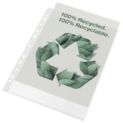 Esselte, Folie de protectie Esselte Recycled, PP, A4, 70 mic, 100 buc/cutie, standard - autograf.ro