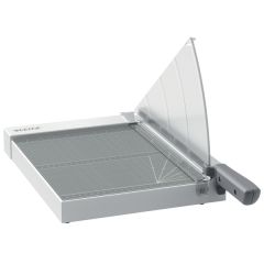 Tehnica de birou, Ghilotina LEITZ Home Office Precision, A4, 10 coli, indicator laser inclus, gri - autograf.ro