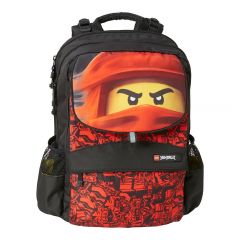 Ghiozdane, Ghiozdan baieti scoala Hansen LEGO Core Line - Ninjago Red - autograf.ro