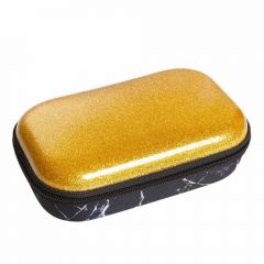 Raspundel Istetel, Penar cu fermoar, ZIPIT Glitter Storage box - auriu - autograf.ro