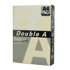 Raspundel Istetel, Hartie color pentru copiator  A4,  80g/mp,  25coli/top, Double A - pastel ivory - autograf.ro