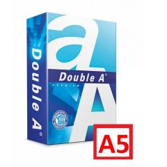 Hartie copiator A3, A5 si color Pro-design Double A, Hartie alba pentru copiator  A5 (1/2 coala A4), 80g/mp, 500coli/top, clasa A, Double A Premium - autograf.ro
