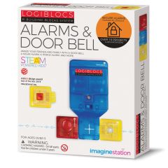 Jocuri de logica Pixicade Imagine Station, Joc electronic Logiblocs - set Alarma  Sonerie - autograf.ro