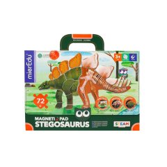 Jocuri educative Edtech mierEdu, Joc magnetic educativ -Stegosaurus - autograf.ro