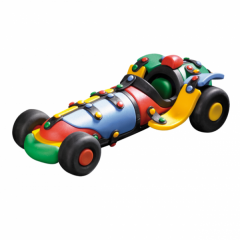 Jucarii, Jucarie de construit mic-o-mic 3D Masina de curse 089.021, 25 cm 089.021 - autograf.ro