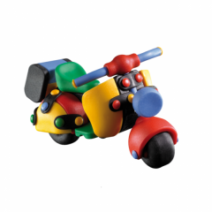 Jucarii, Jucarie de construit mic-o-mic 3D Motocicleta 089.032, 13.7 cm 089.032 - autograf.ro